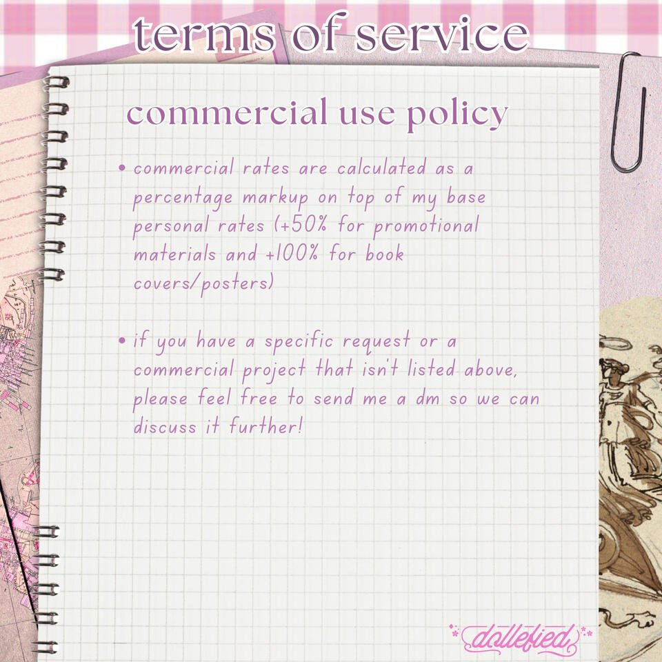 ❀ terms of service ❀